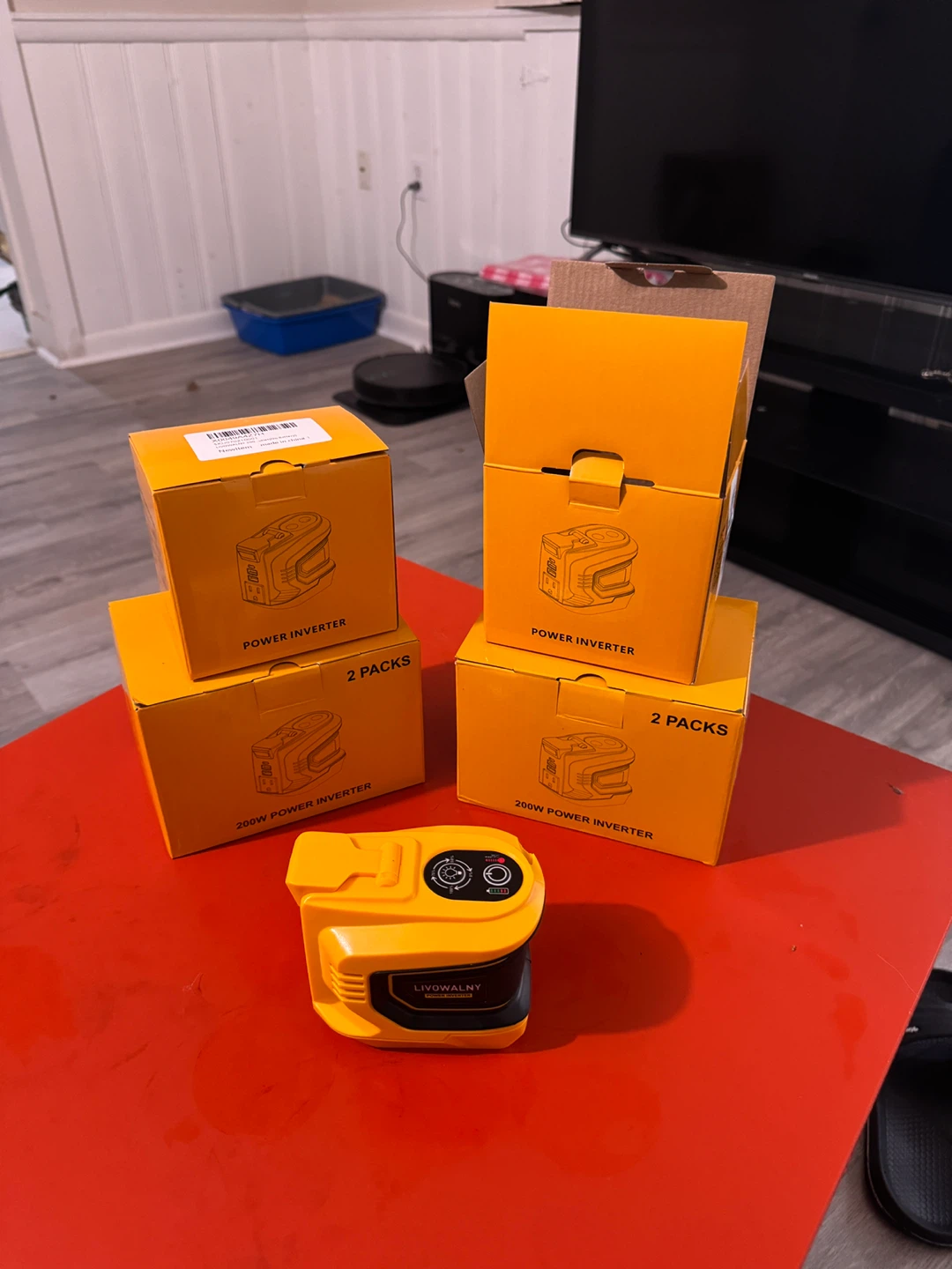 DEWALT 200w Power Inverter with USB Ports - photo 3