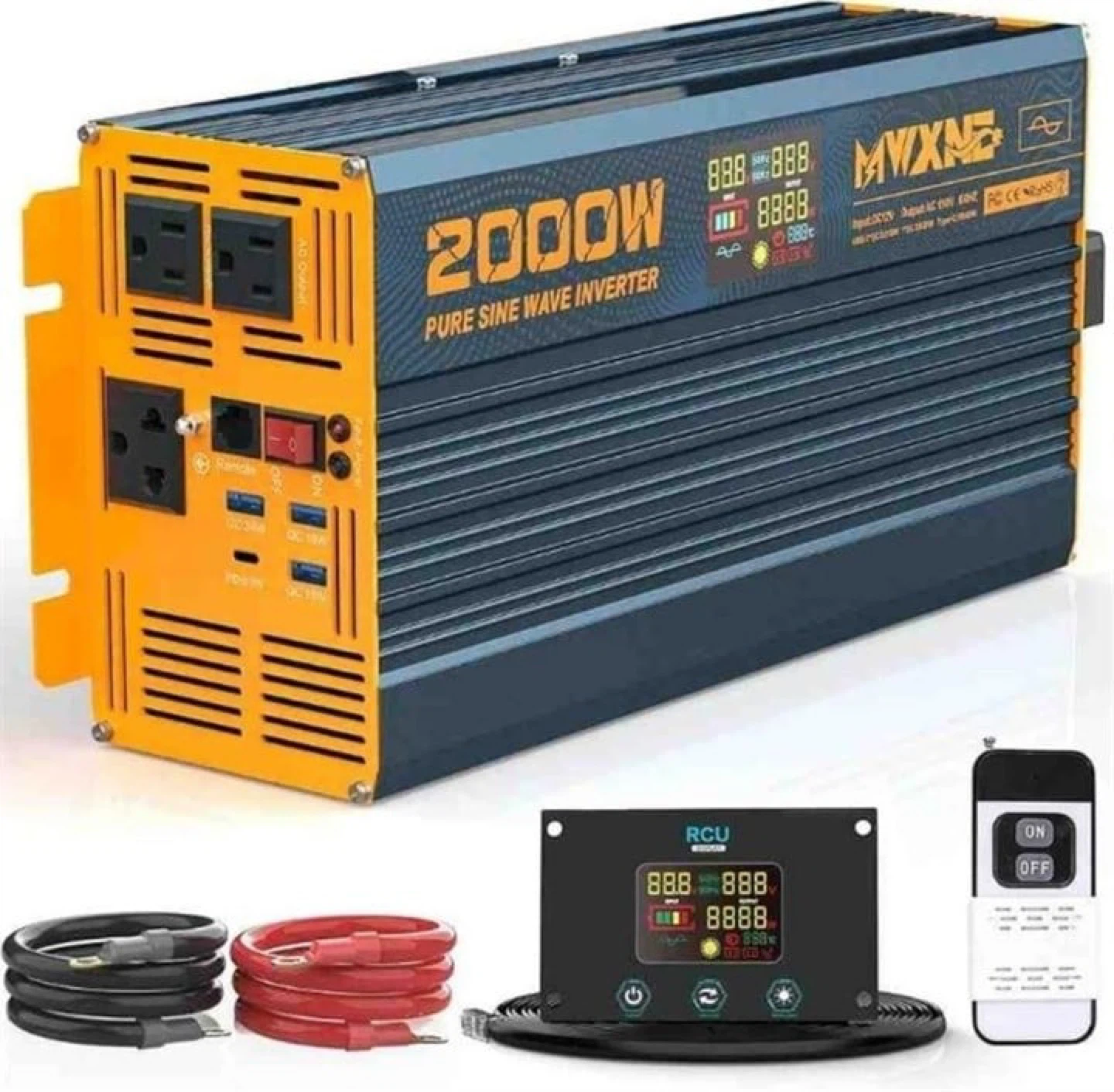 MYXN5 2000W Pure Sine Wave Power Inverter