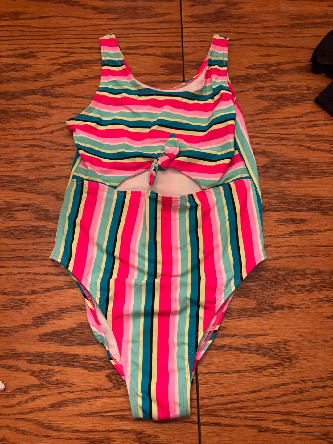 George Striped Swimsuit