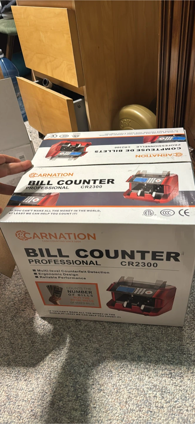 Carnation CR2300 Professional Bill Counter - photo 2