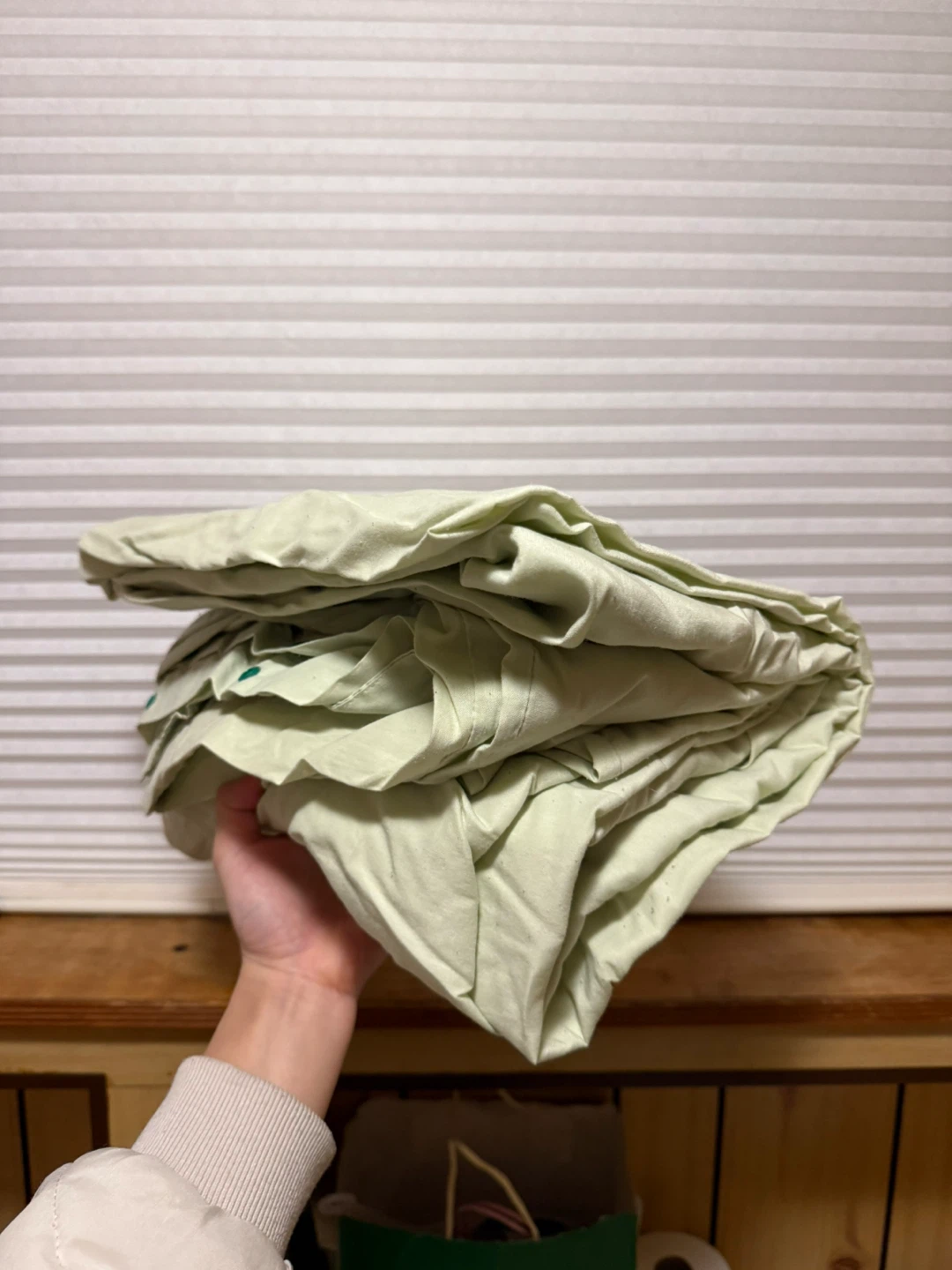 Light Green Fitted Sheet