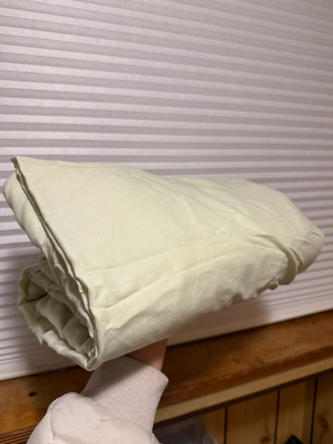Light Green Fitted Sheet - photo 2