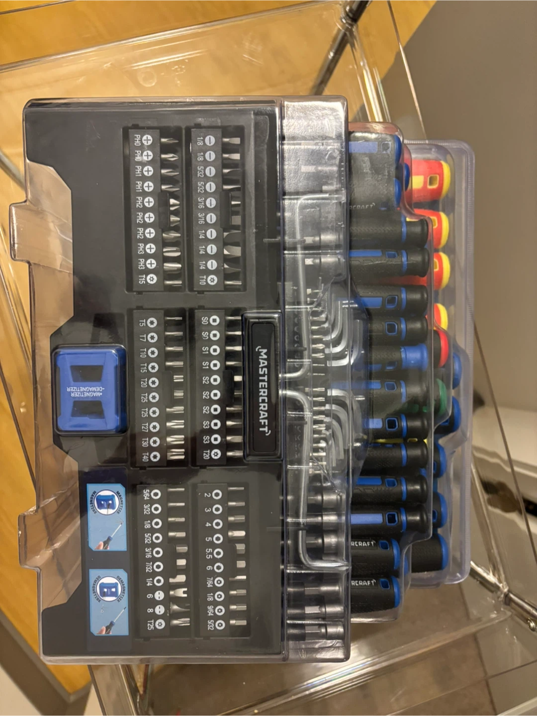 Mastercraft 150-Piece Screwdriver and Bit Set - photo 5