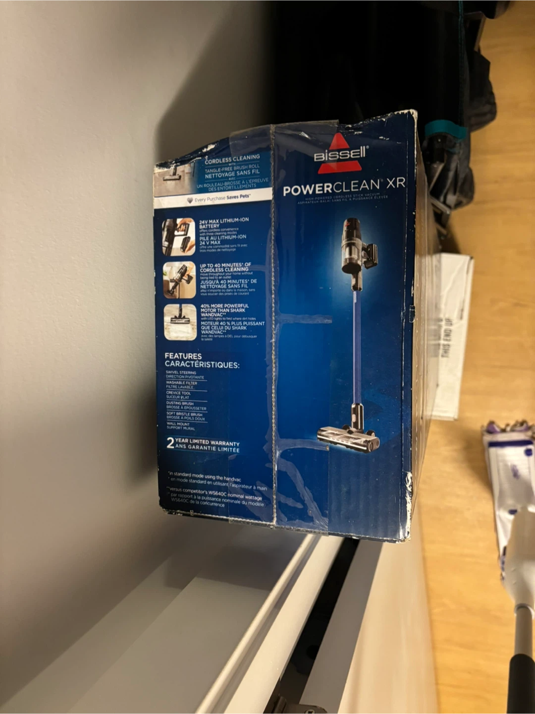 BISSELL PowerClean XR Cordless Stick Vacuum - photo 2
