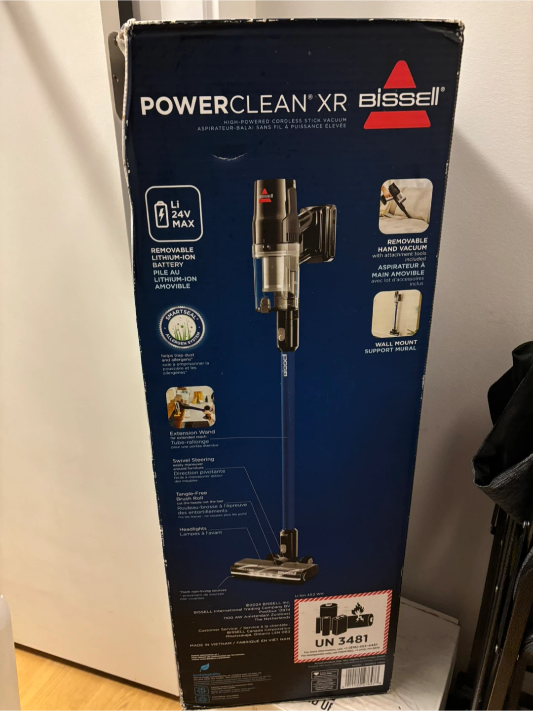 BISSELL PowerClean XR Cordless Stick Vacuum