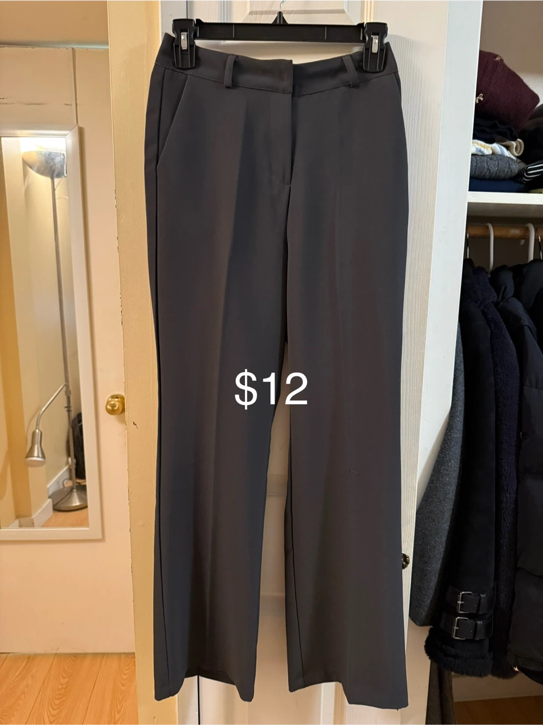 Grey dress pants