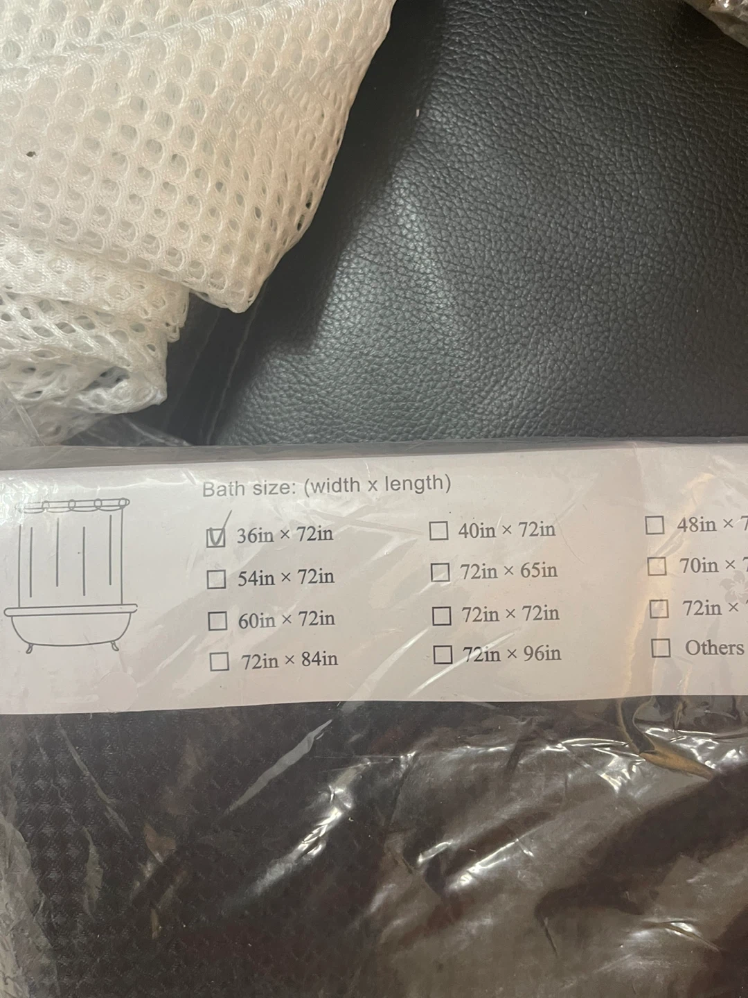 Shower curtain brand new