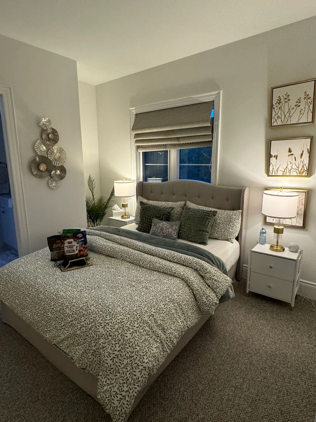Queen bed