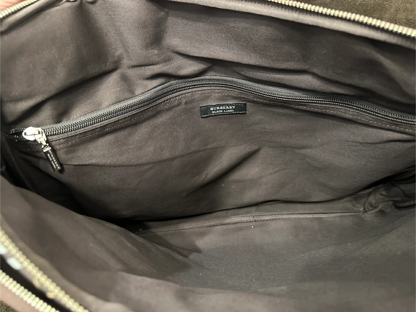 Burberry Black Label Canvas Tote Bag - photo 5