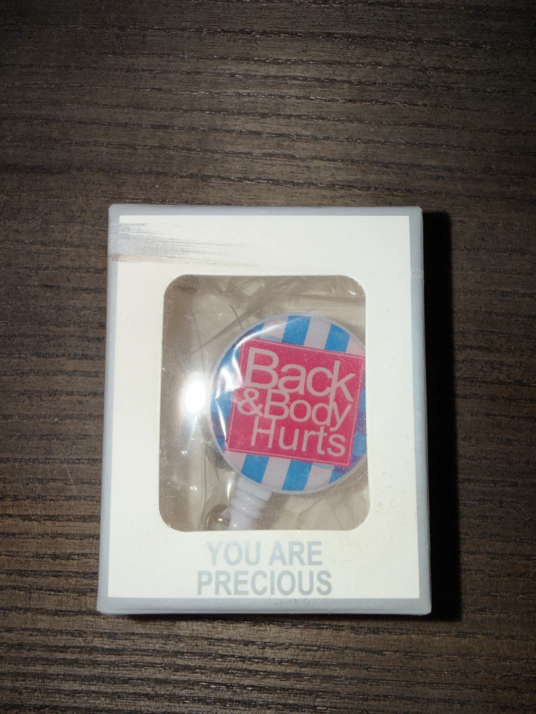 “Back & Body Hurts” Badge Reel