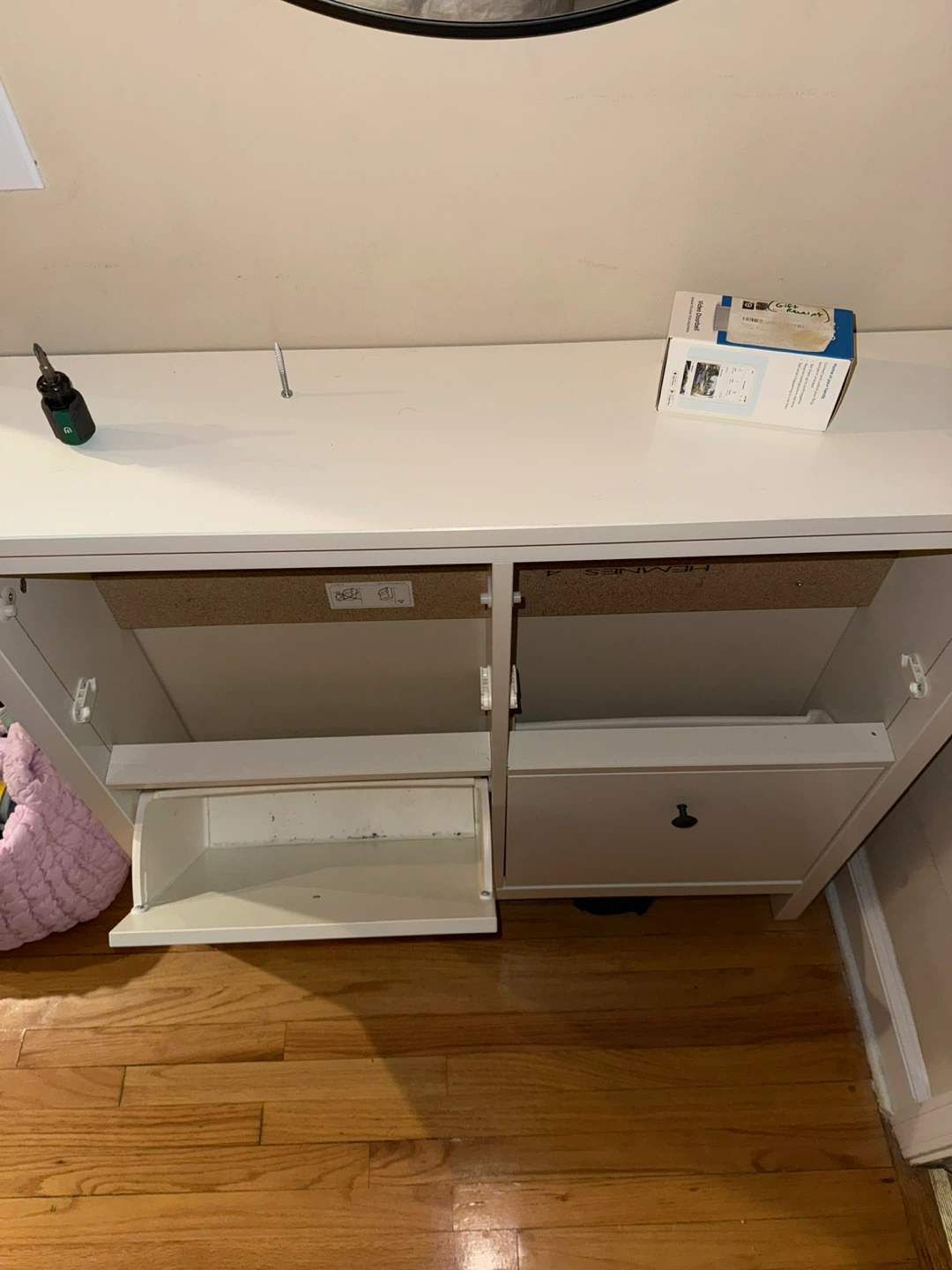IKEA HEMNES Shoe Cabinet - White - photo 4