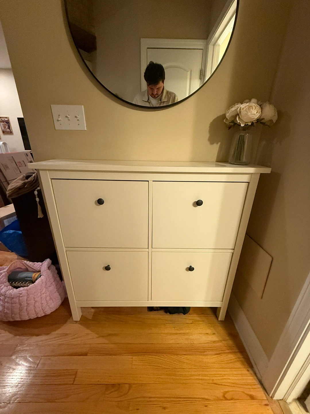 IKEA HEMNES Shoe Cabinet - White - photo 2