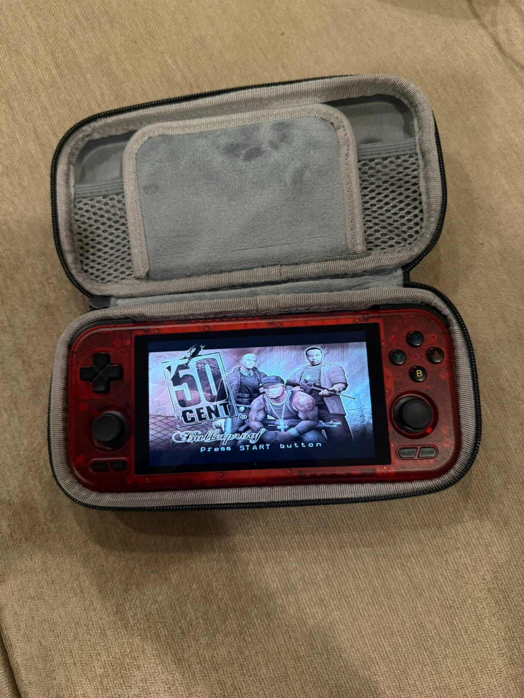 Retro Pocket 4 PRO PS2 Emulator Handheld Game Console - Red - photo 4