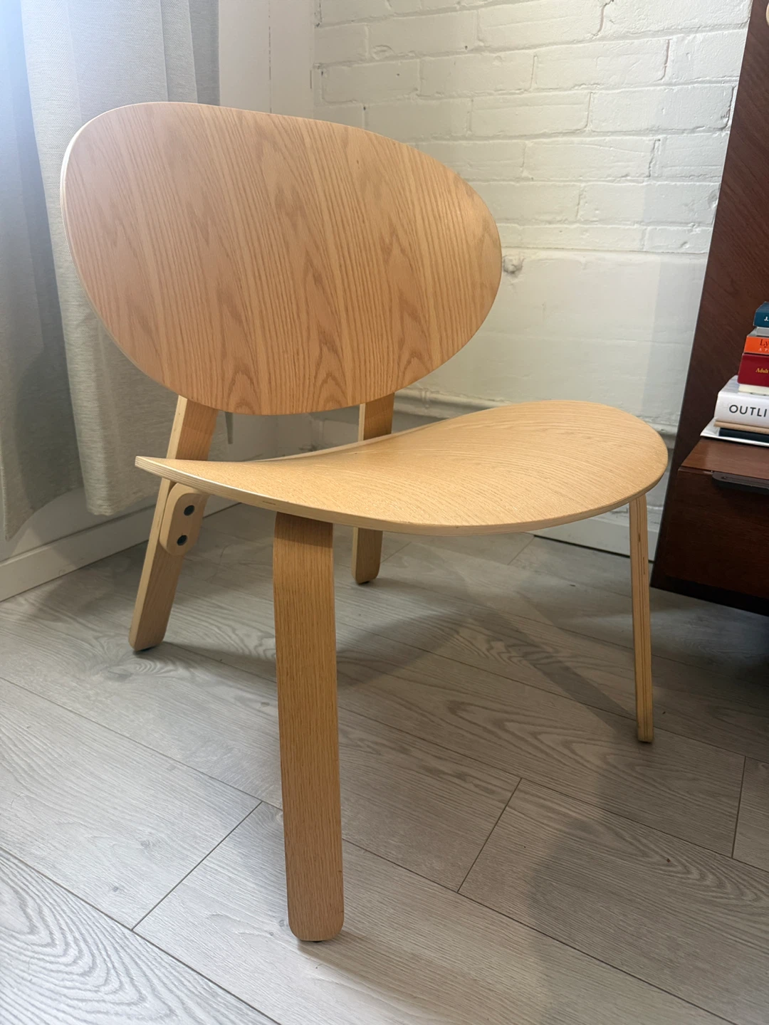 Ikea Forset Wooden Lounge Chair - photo 3