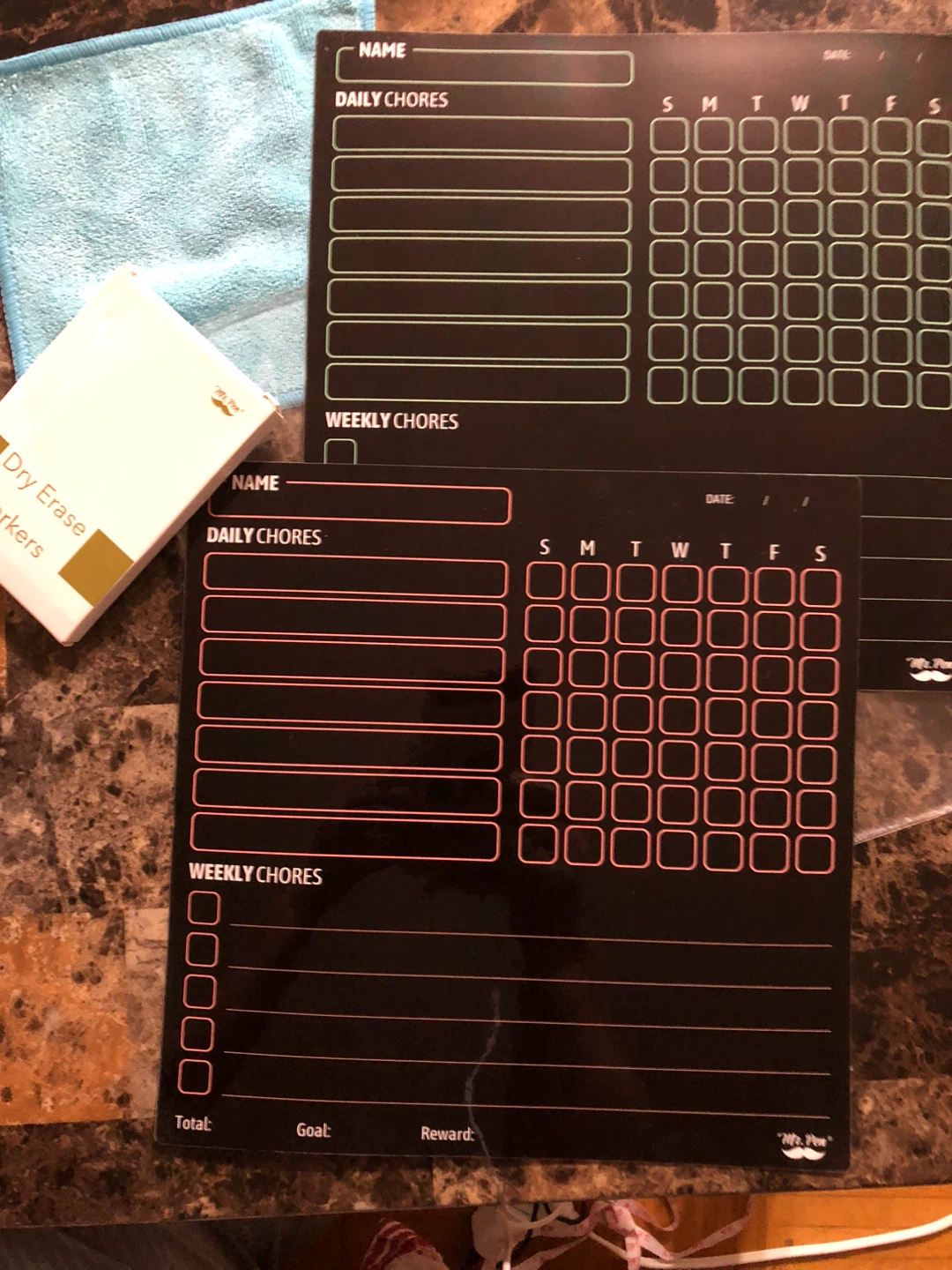 New-Mr. Pen Dry Erase Chore magnetic Set - photo 5