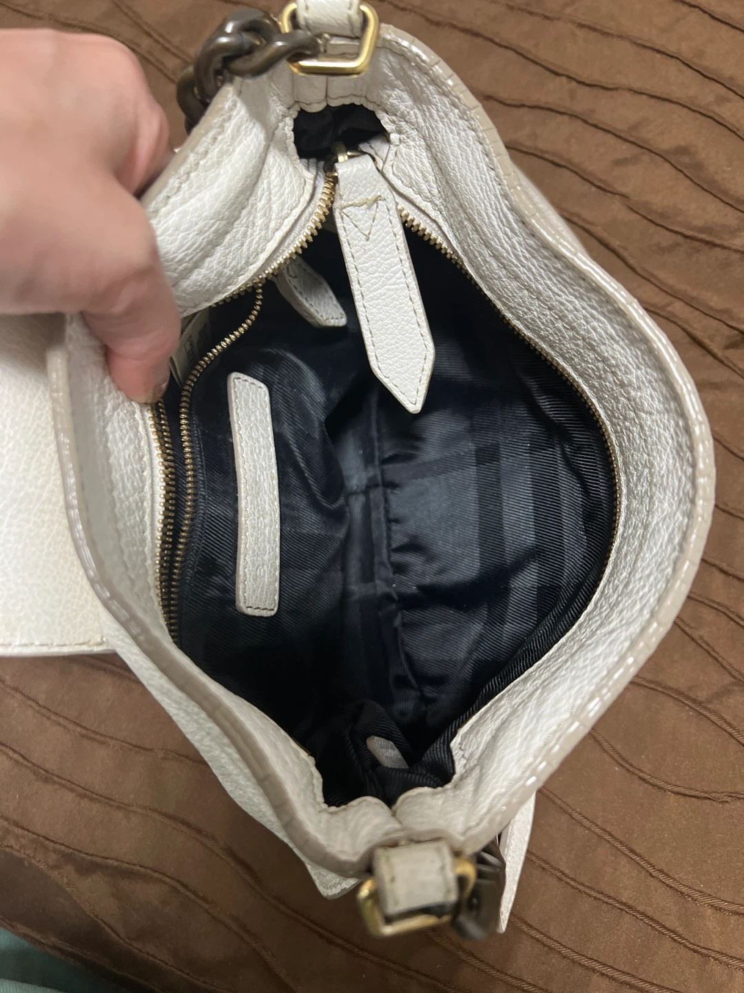 Burberry White Leather crossbody Bag - photo 3