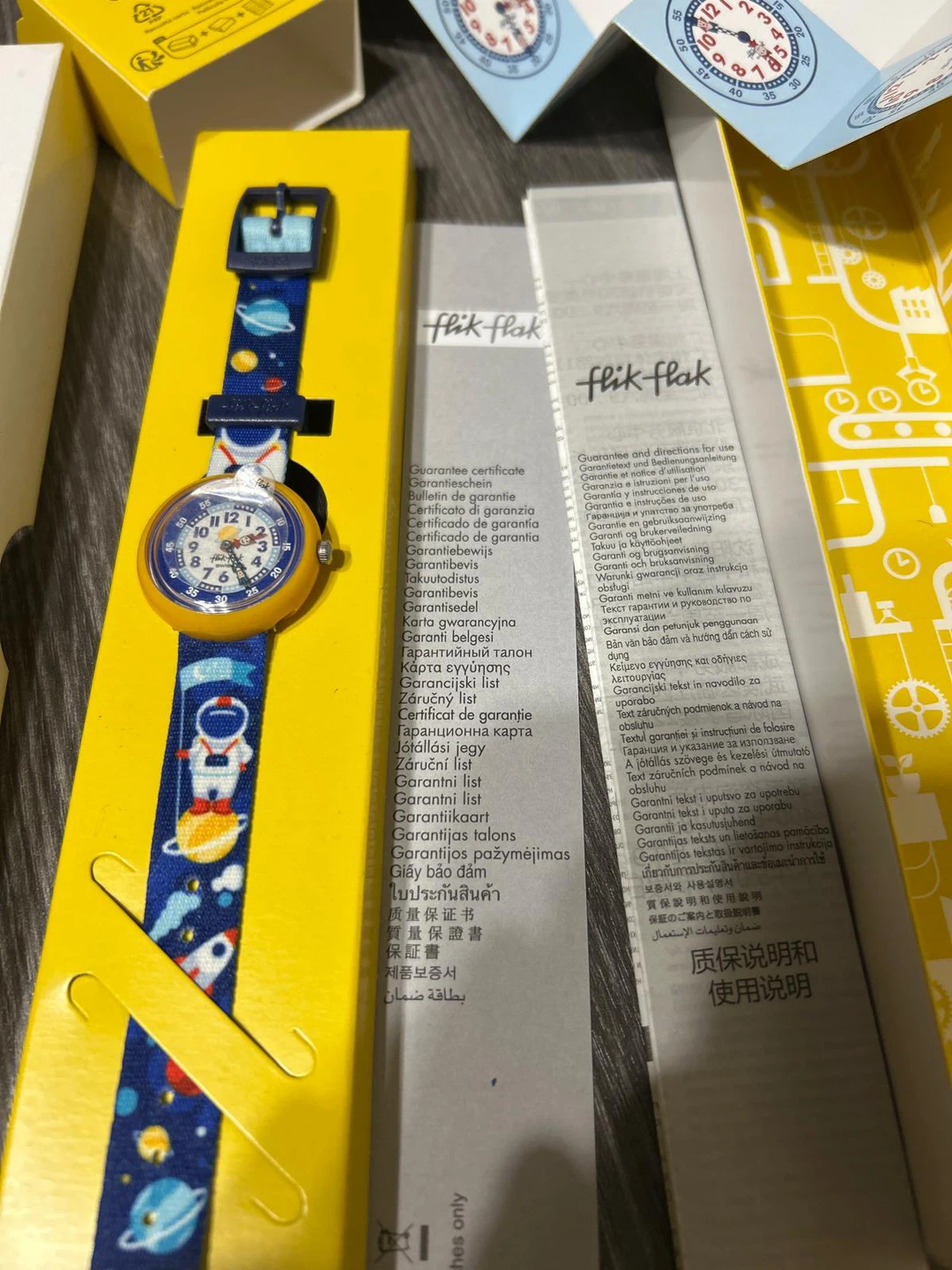 New-Flik Flak Kids Watch - Space Astronaut Design - photo 2