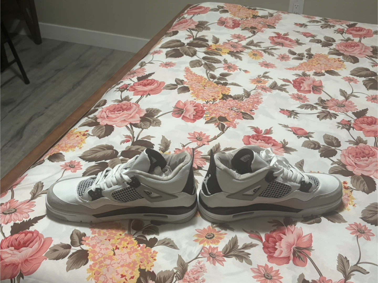 Air Jordan 4 Retro Military Black Shoes - photo 5