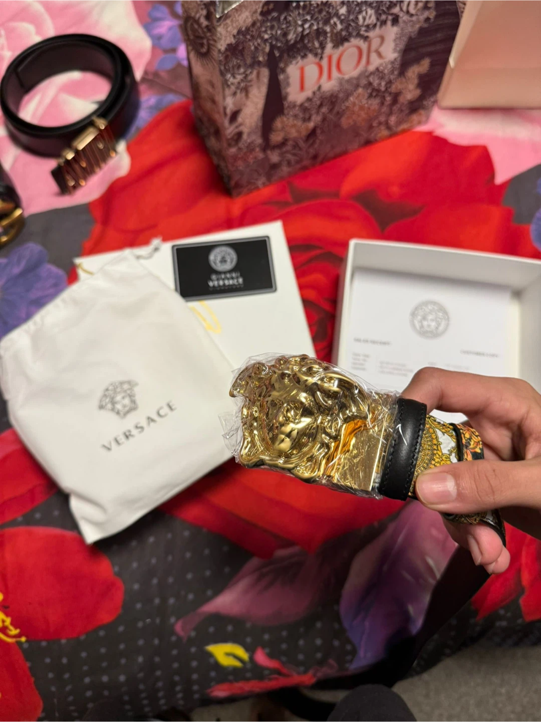 Versace Belt with Medusa Buckle - photo 2