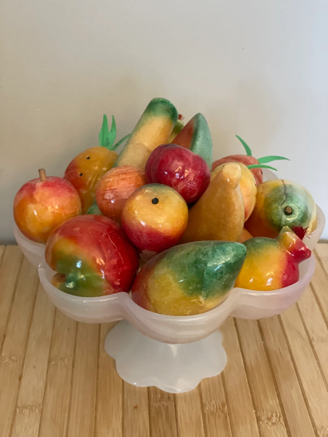 Decorative Stone Fruit Bowl