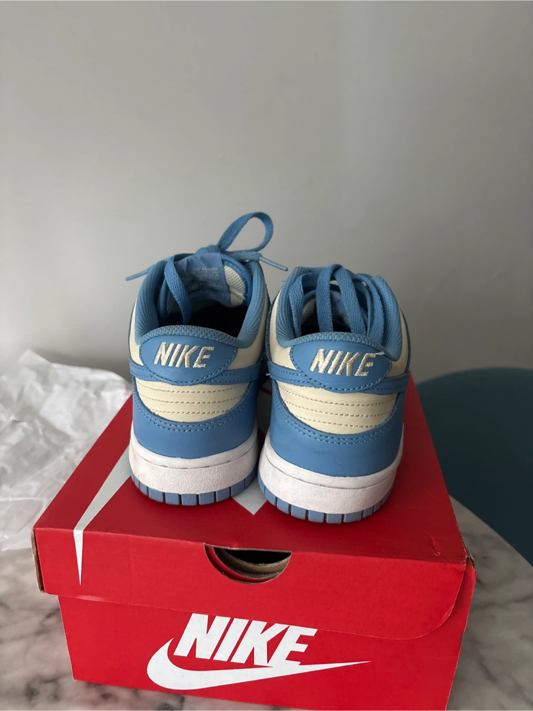 Nike Dunk Low "University Blue" Sneakers - photo 2
