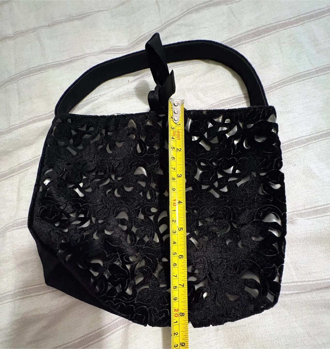 Victoria's Secret Black Lace Shoulder Bag - photo 4