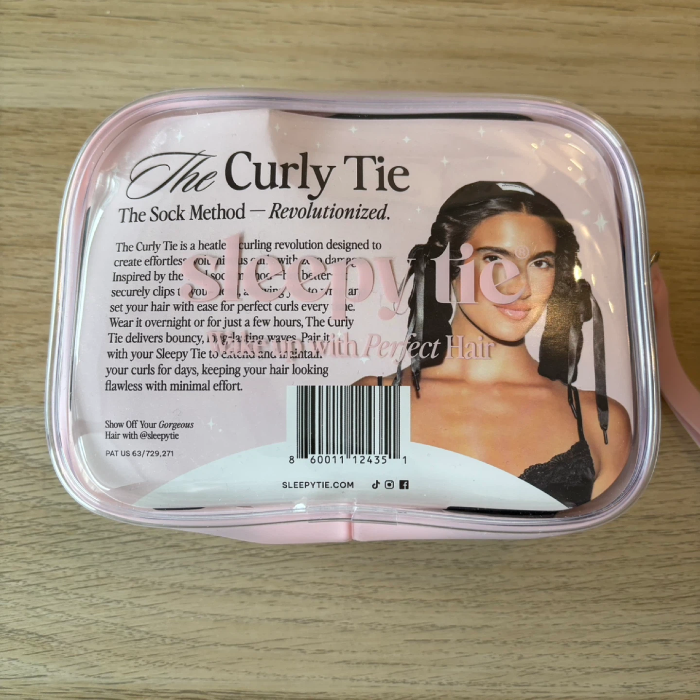 NEW The Curly Tie Heatless Hair Curler Set