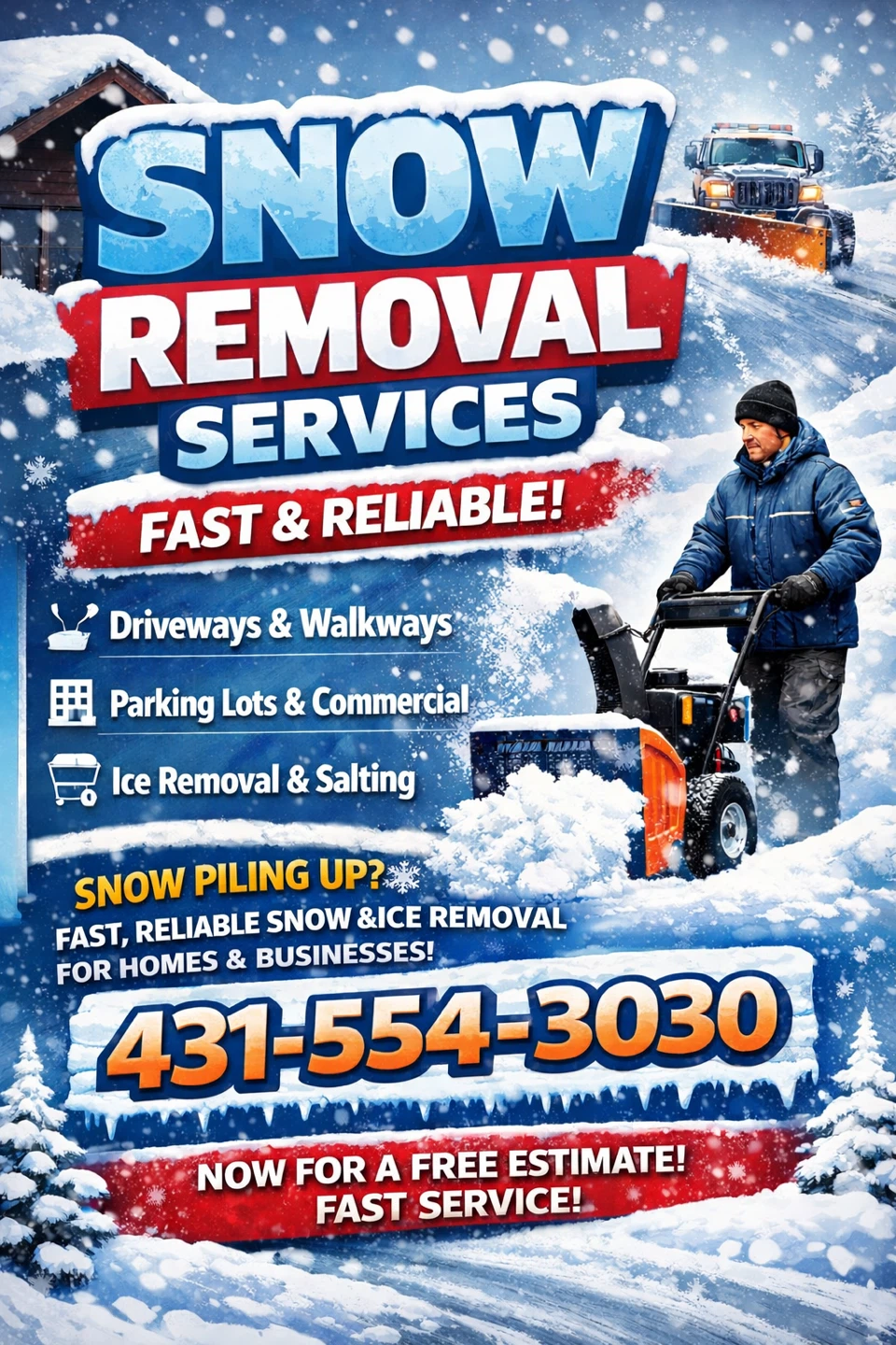 Snow Removal Services - Fast & Reliable