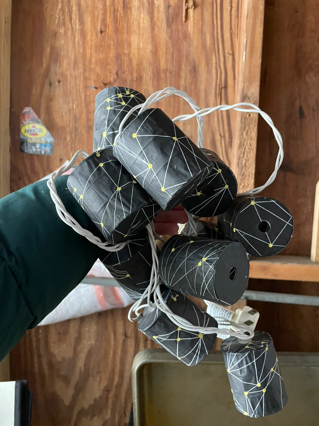 Decorative Paper Constellation String Lights