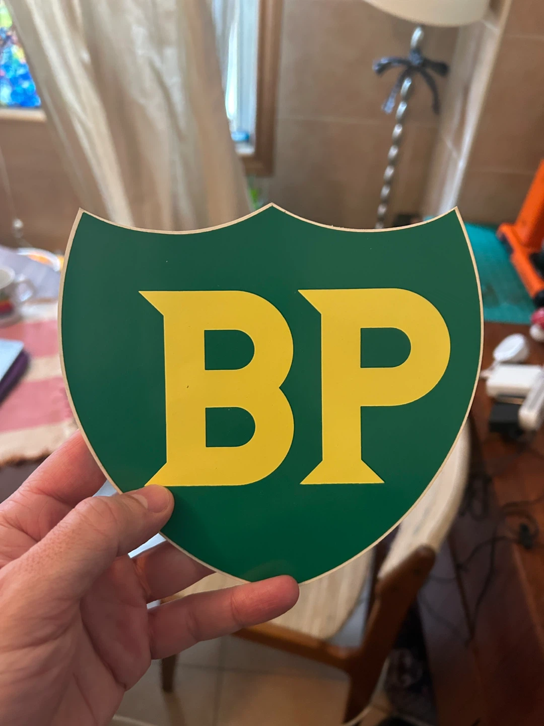 BP Shield Logo Sticker