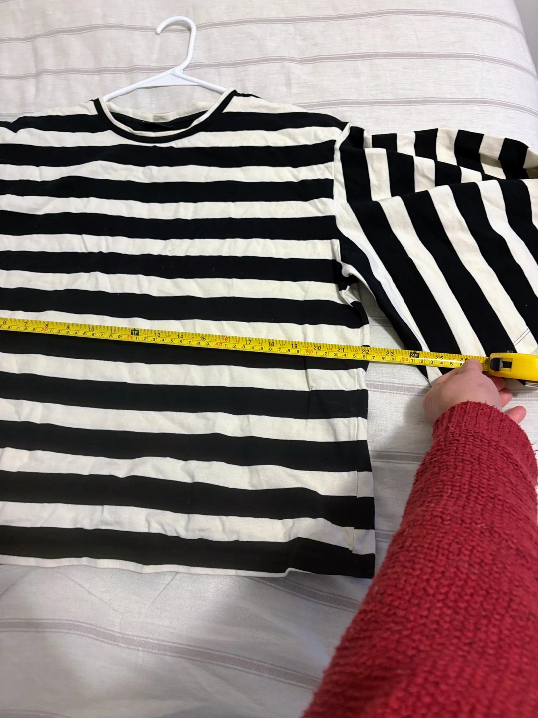 WHO WHAT WEAR Striped Bell Sleeve Top XXL - photo 5