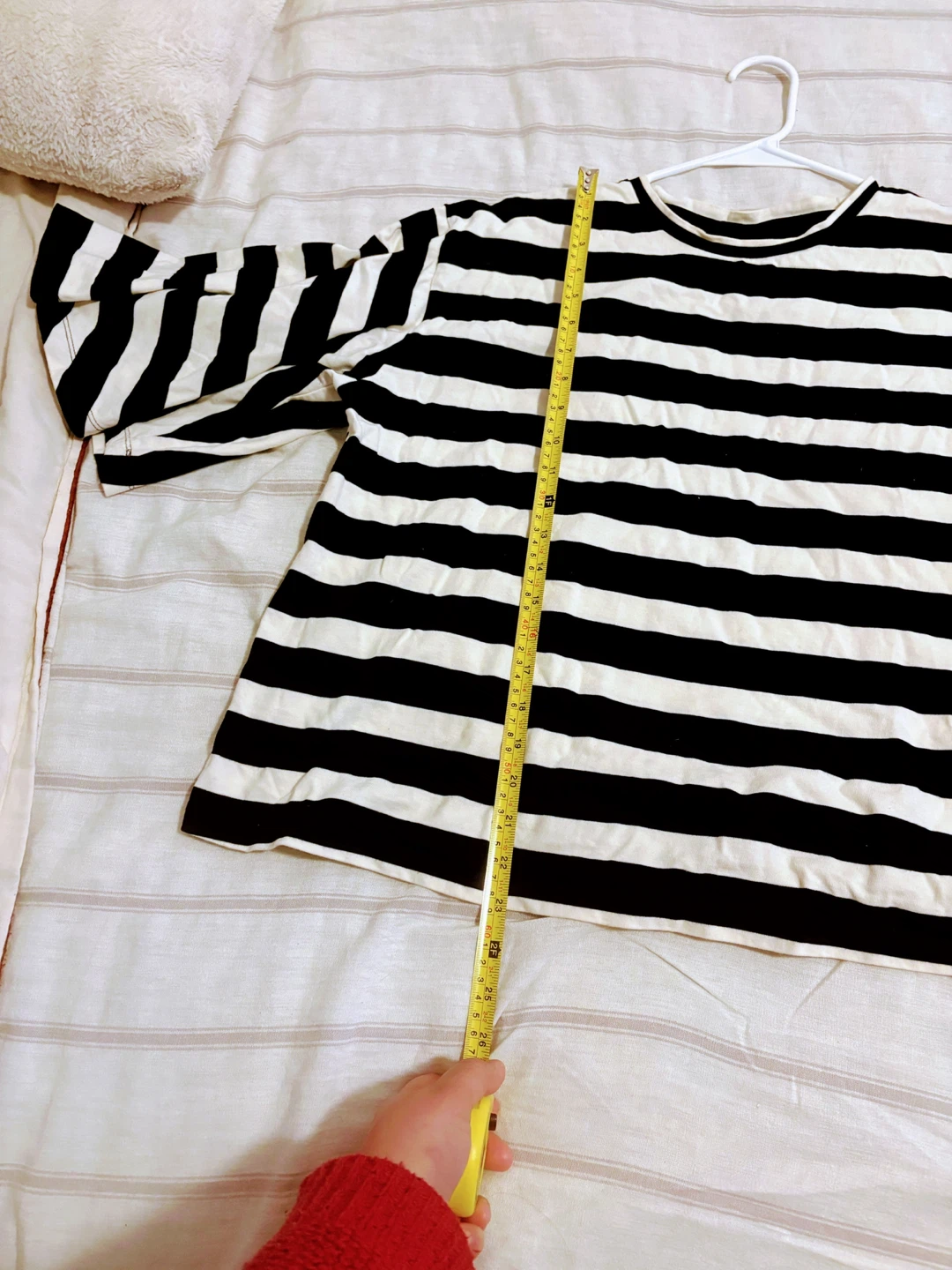 WHO WHAT WEAR Striped Bell Sleeve Top XXL - photo 4