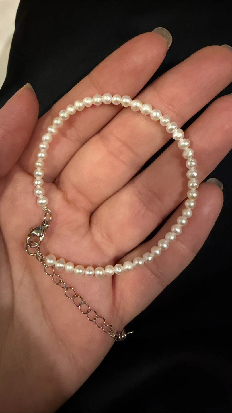 Genuine Pearl Bracelet/ Necklace