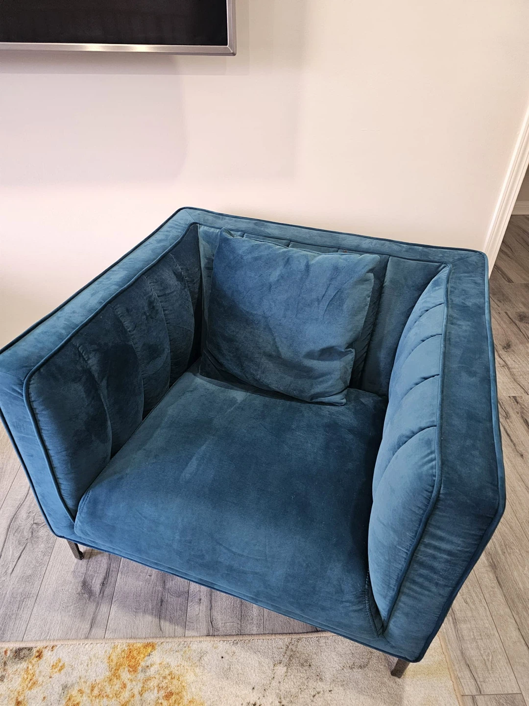 Velvet living room set - photo 5
