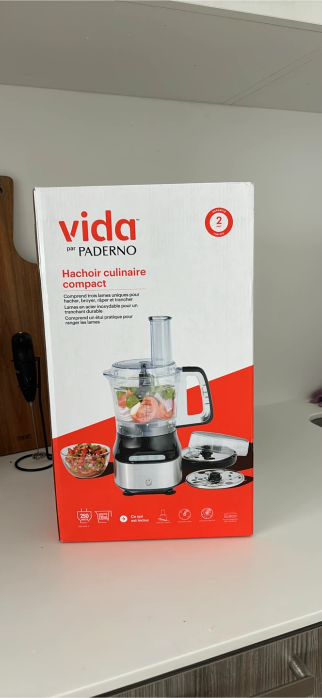 Vida by Paderno Compact Food Chopper