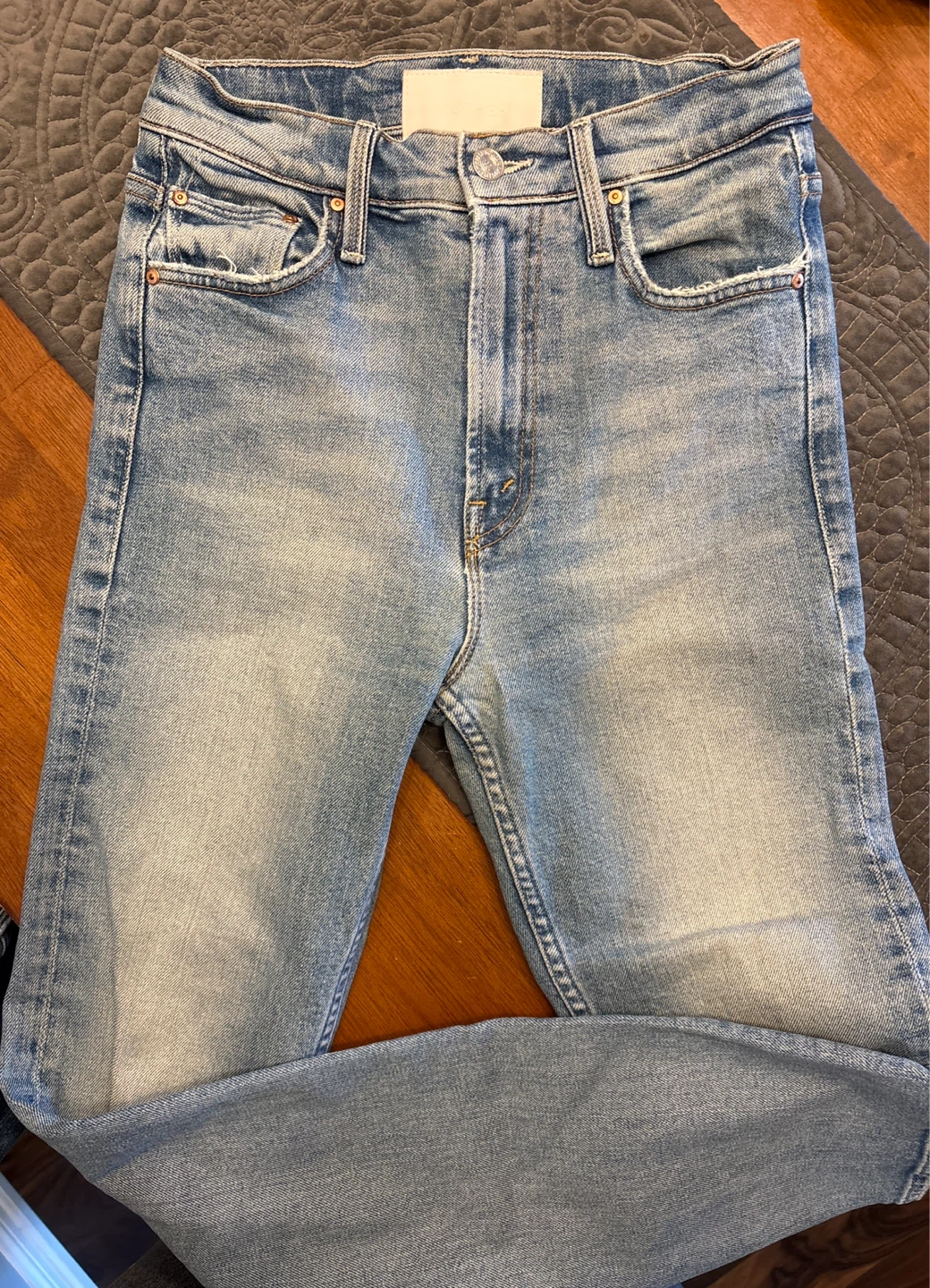 MOTHER High Waisted Rider Skimp Jeans Size 25