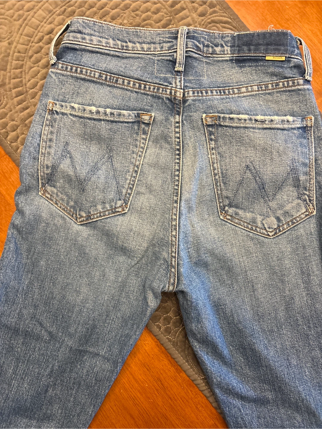 MOTHER High Waisted Rider Skimp Jeans Size 26 - photo 2