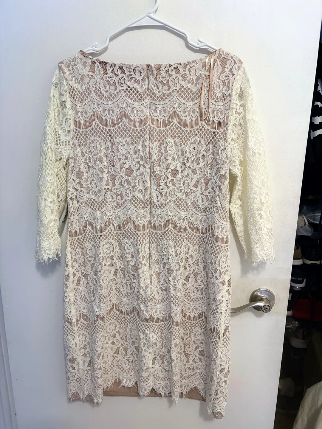 Jessica Howard White Lace Dress - photo 3