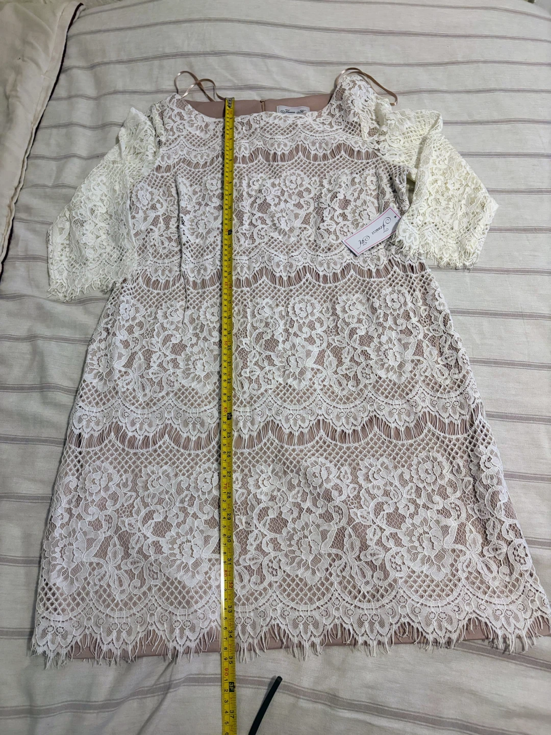 Jessica Howard White Lace Dress - photo 4