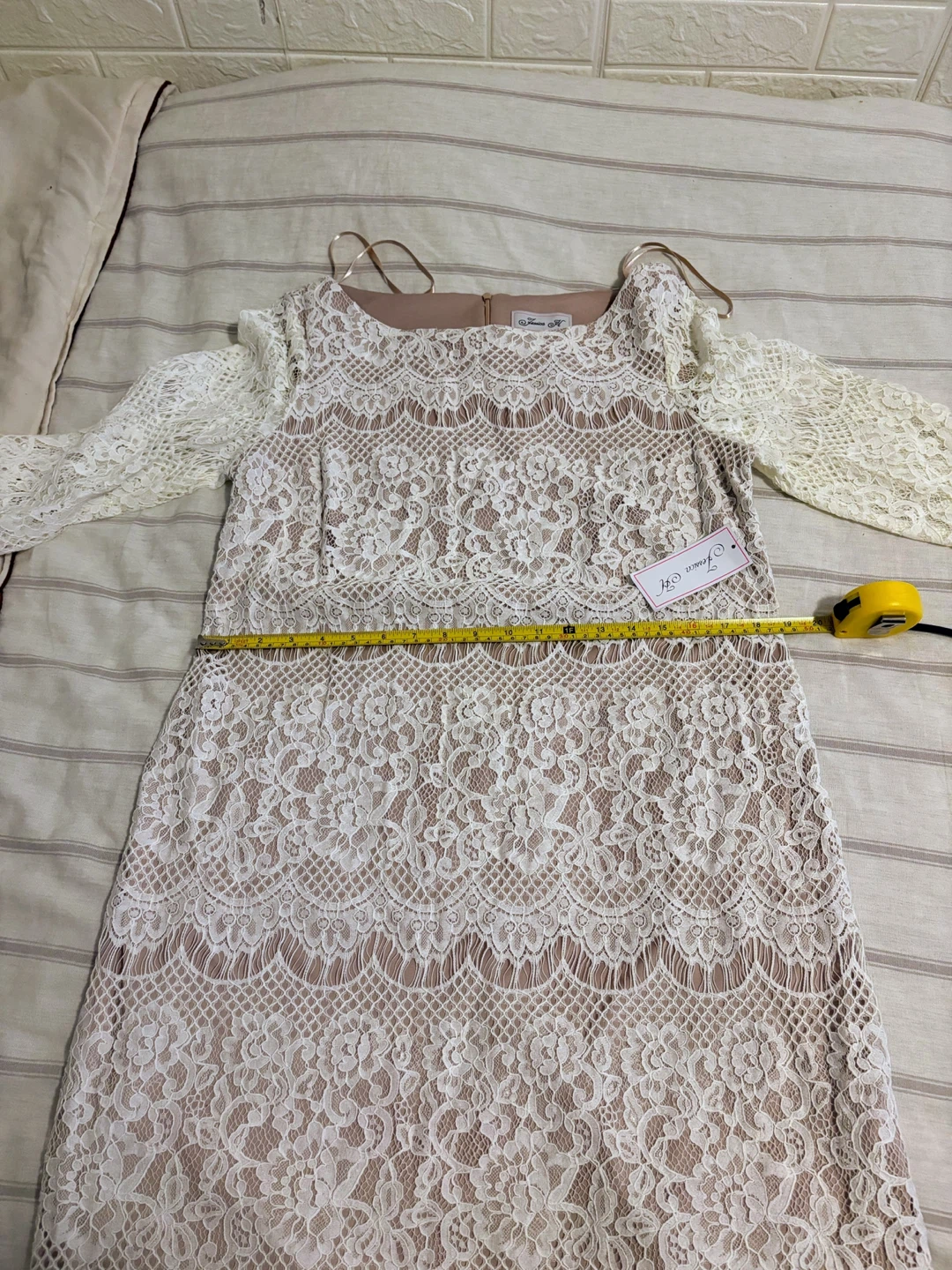 Jessica Howard White Lace Dress - photo 5