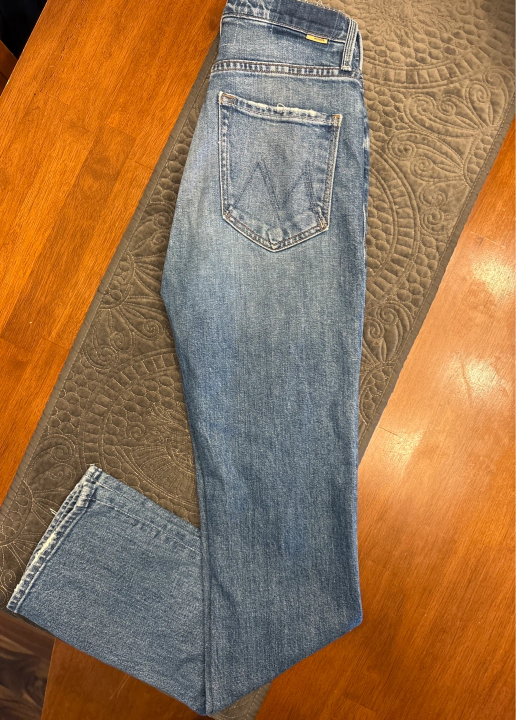 MOTHER High Waisted Rider Skimp Jeans Size 26 - photo 5
