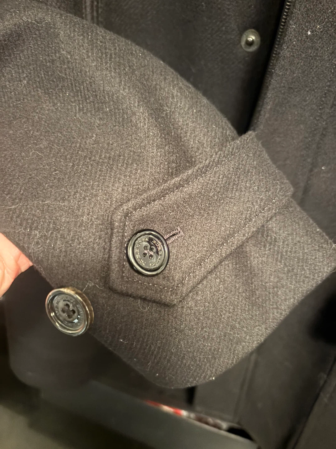 Like New Men’s Burberry Wool Winter Coat XXL - photo 5