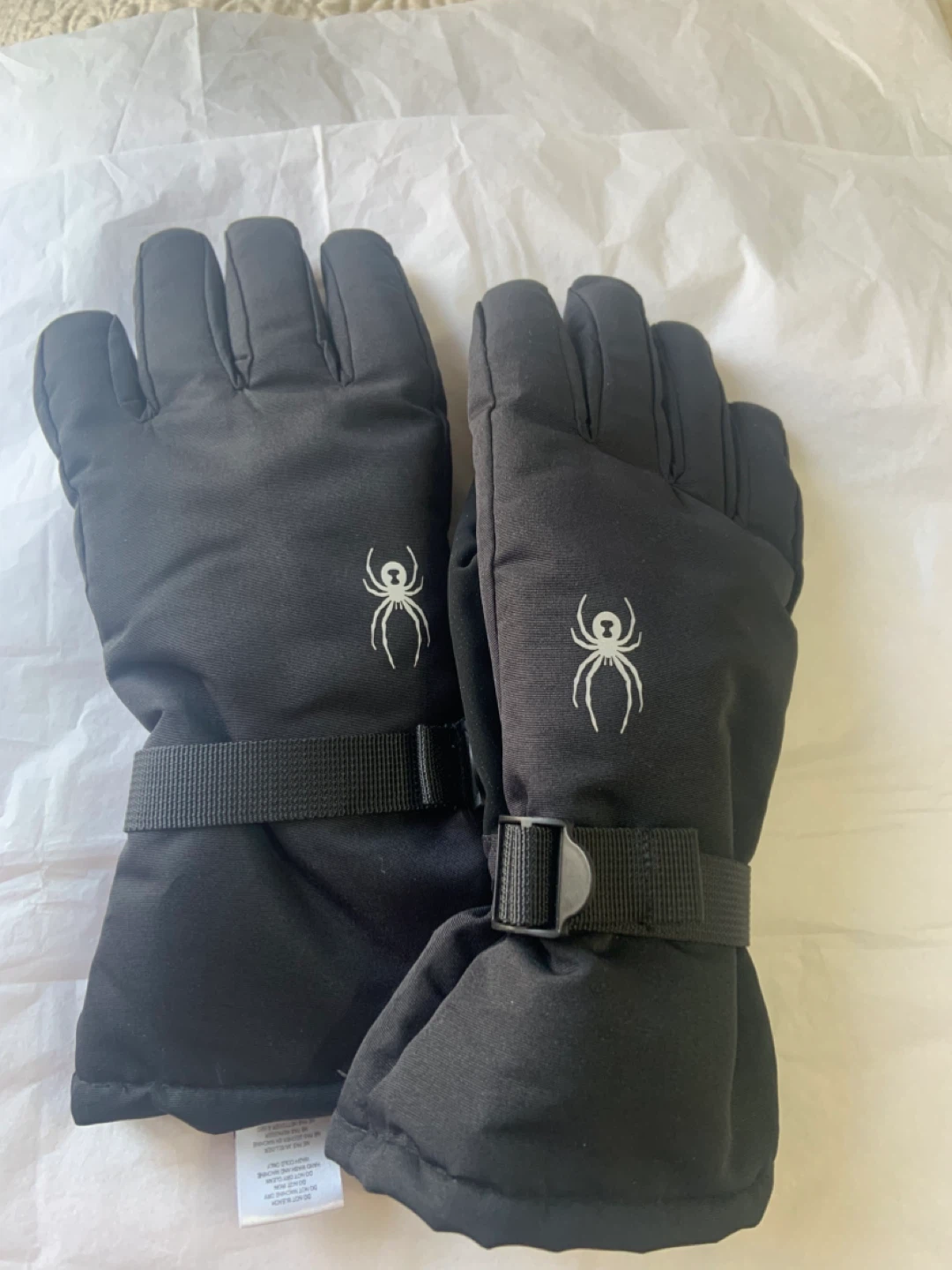 Women’s Spyder Black GORE-TEX  Ski Gloves