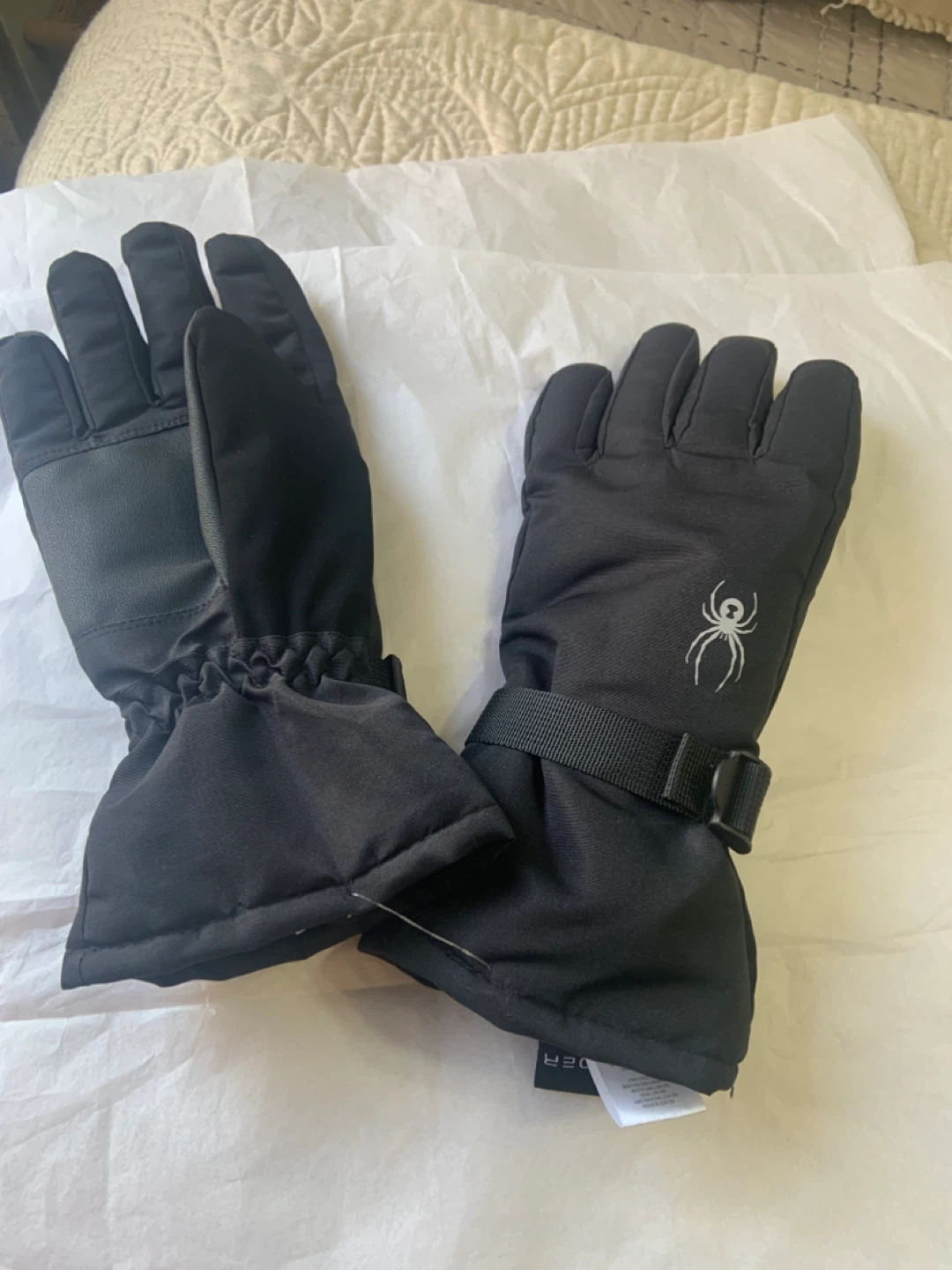 Women’s Spyder Black GORE-TEX  Ski Gloves - photo 4