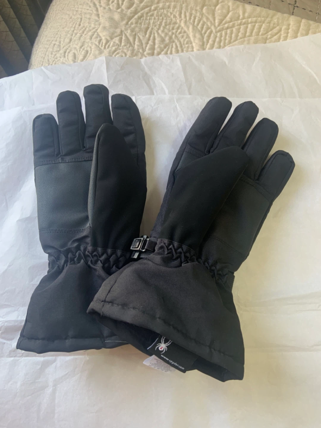 Women’s Spyder Black GORE-TEX  Ski Gloves - photo 2