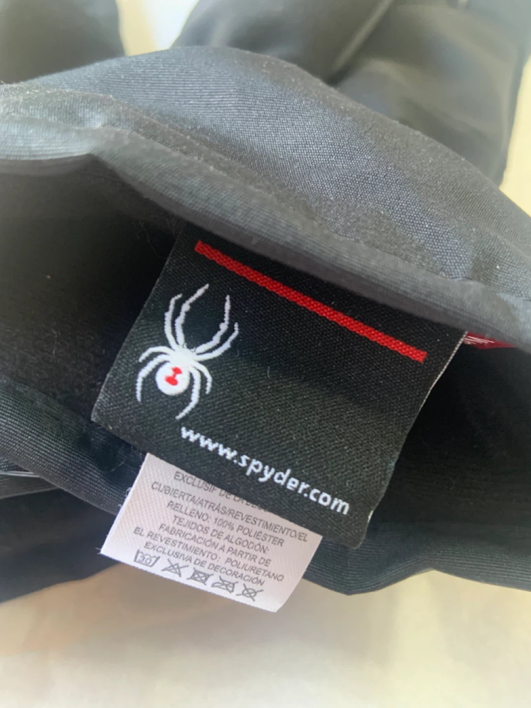 Women’s Spyder Black GORE-TEX  Ski Gloves - photo 3