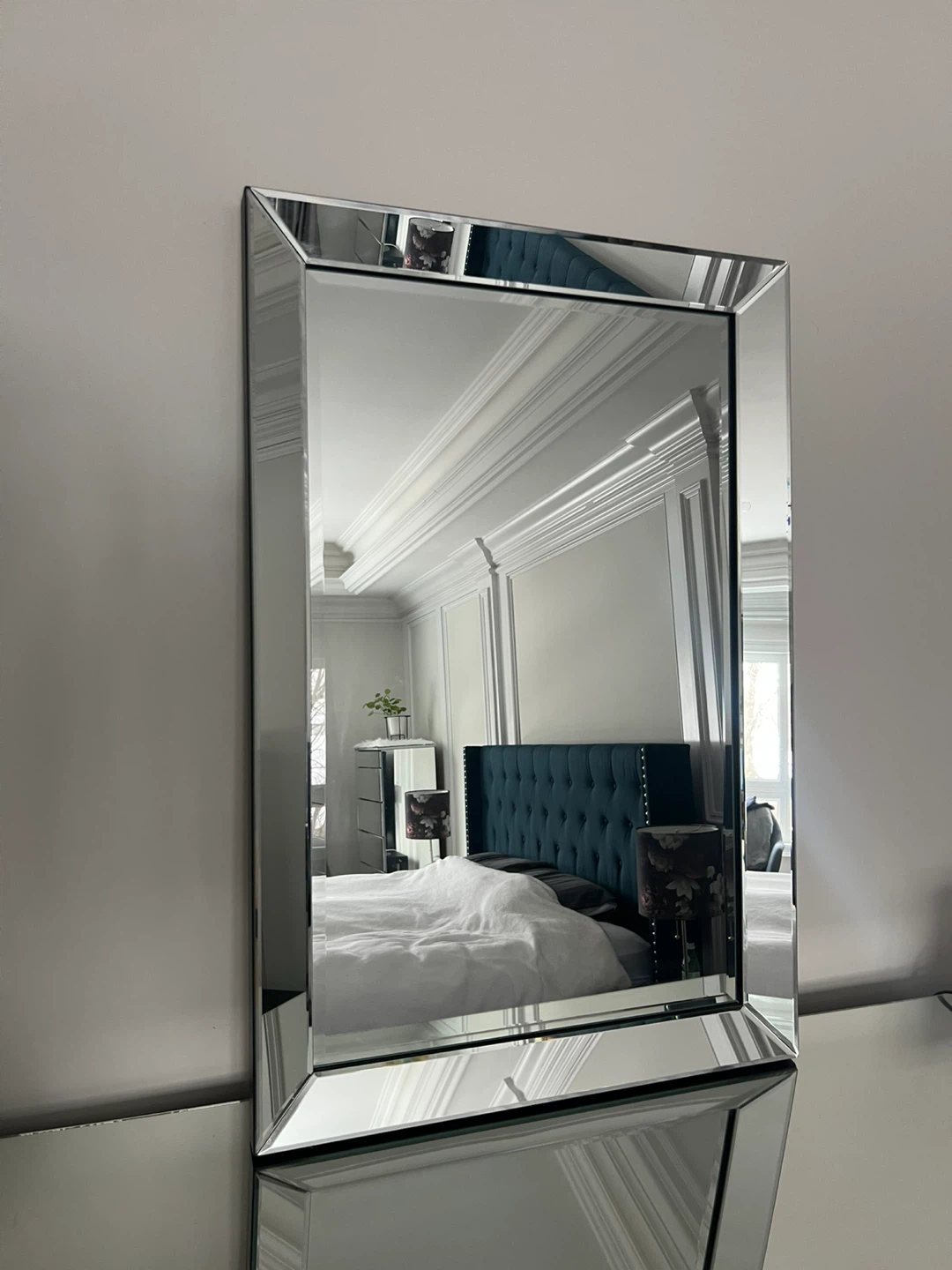 Venetian Style Rectangular Wall Mirror