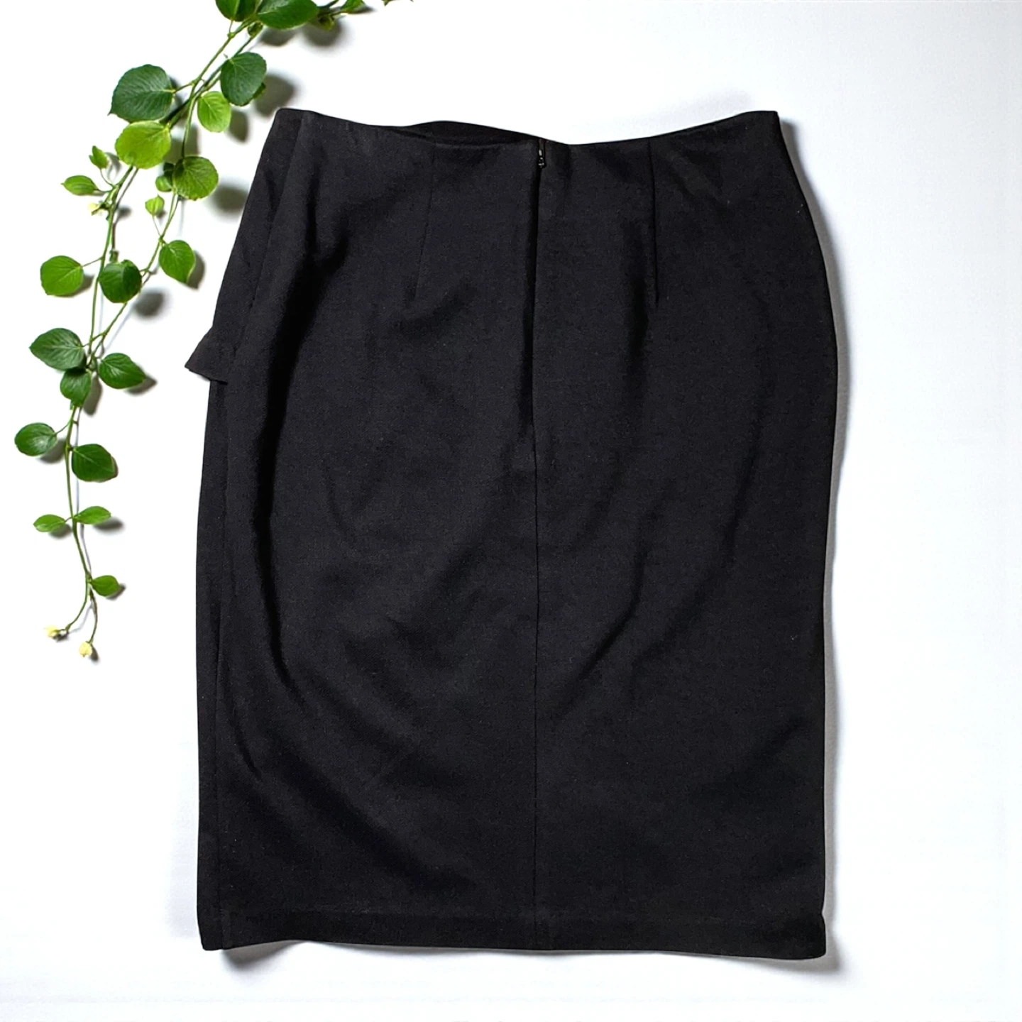 CAbi Overlay Pencil Skirt in Black - photo 5