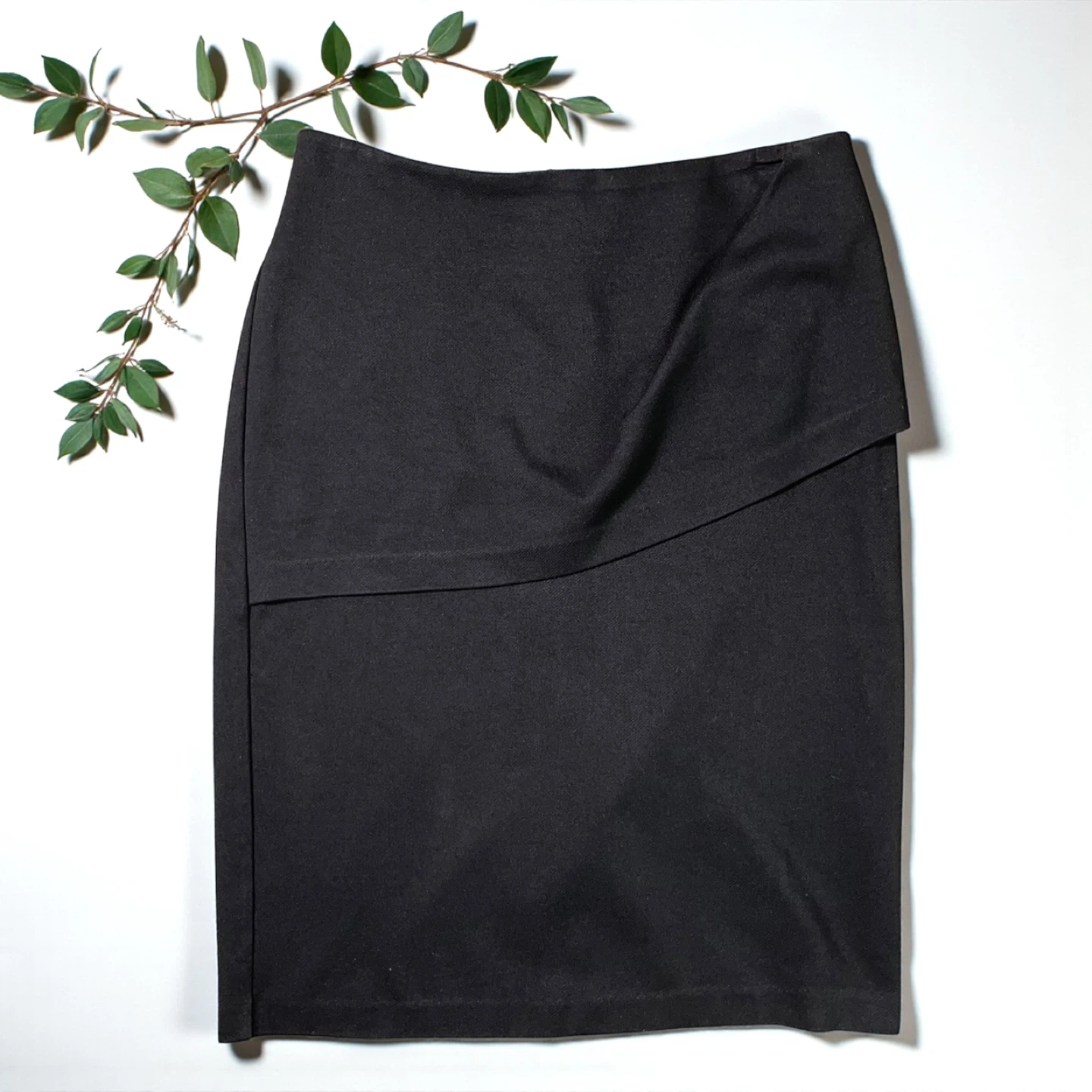 CAbi Overlay Pencil Skirt in Black - photo 4