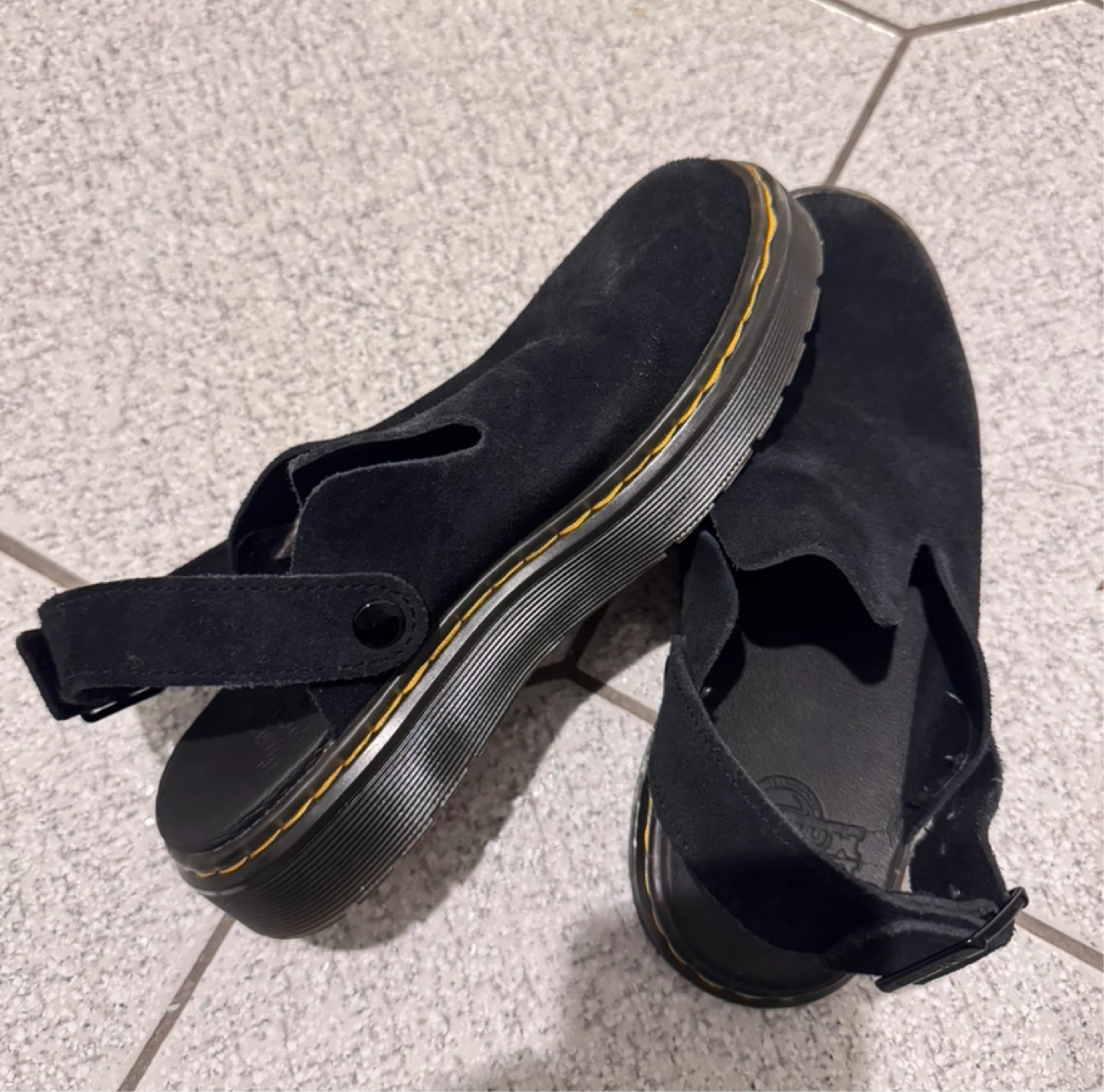 Dr. Martens Carlson Suede Slingback Mules